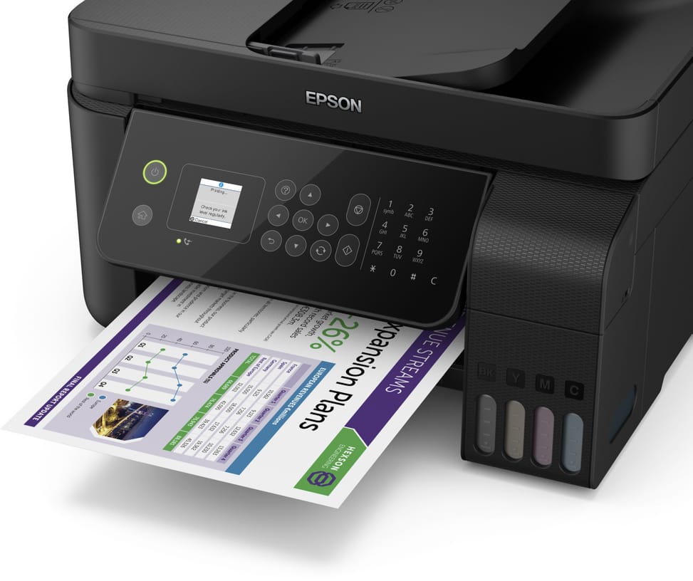 Epson EcoTank L5190 Imprimante multifonction à réservoirs rechargeables (C11CG85404)