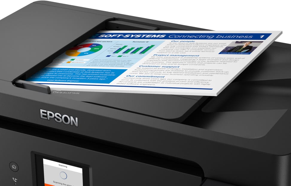 طابعة A3+ متعددة الوظائف بخزانات حبر قابلة لإعادة التعبئة Epson EcoTank L14150 (C11CH96403) — صورة 9