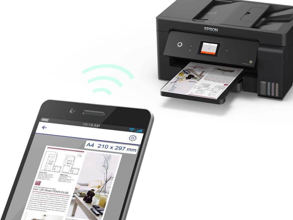 طابعة A3+ متعددة الوظائف بخزانات حبر قابلة لإعادة التعبئة Epson EcoTank L14150 (C11CH96403) — صورة 11