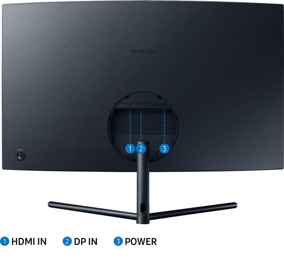 Écran incurvé Samsung 32" UHD UR590C 4K (LU32R590CWRXEN)
