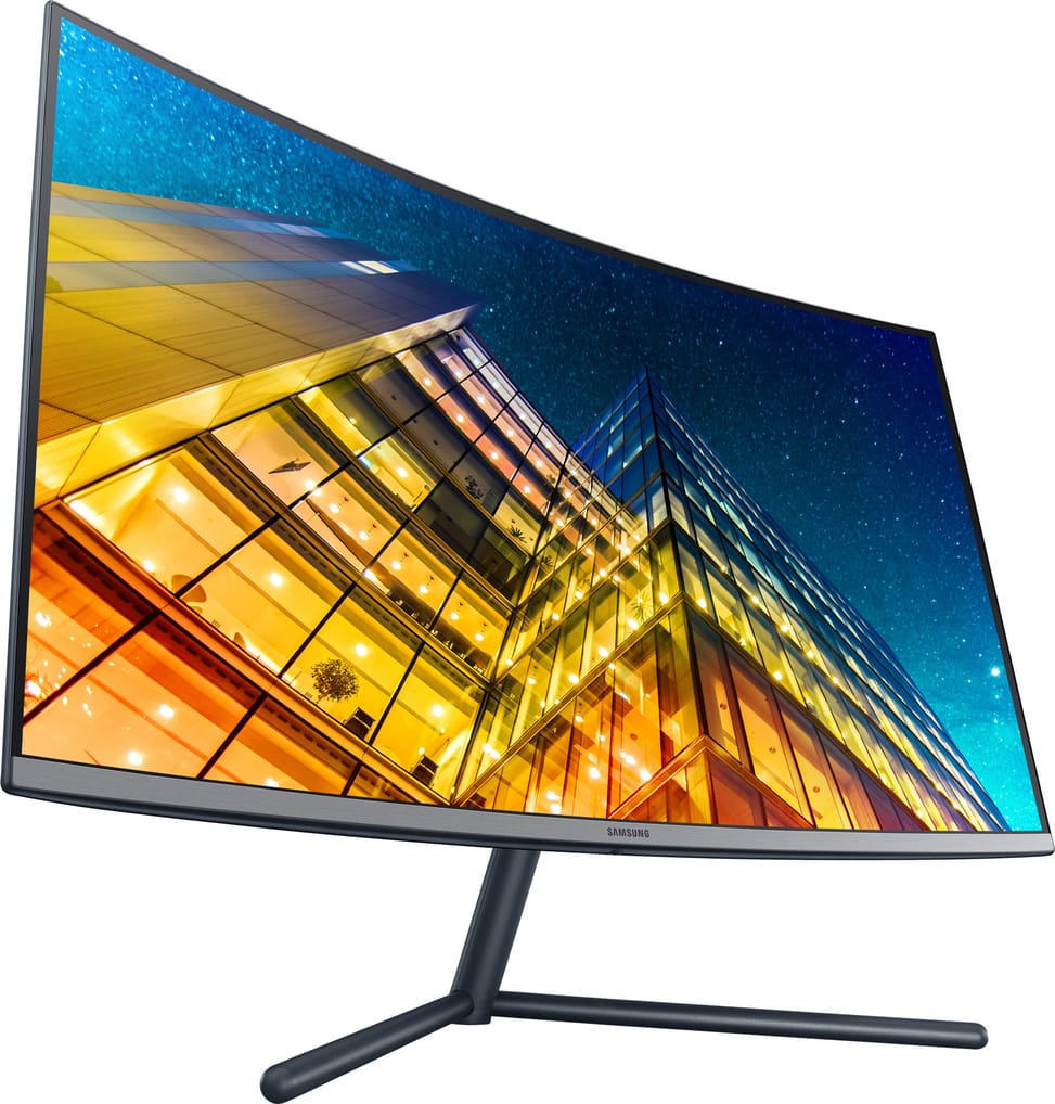 Écran incurvé Samsung 32" UHD UR590C 4K (LU32R590CWRXEN)