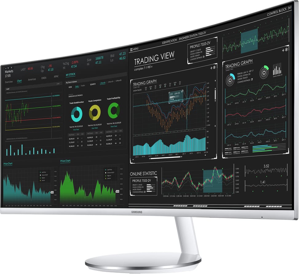 Écran incurvé Samsung 34" WQHD (LC34J791WTRXEN)