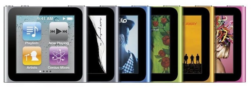 iPod nano 8 GB d'Apple (6ème génération)