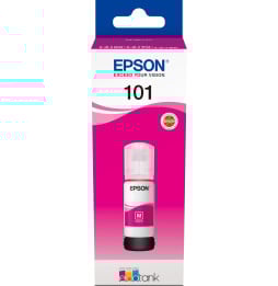 Epson 101 Magenta - Bouteille d'encre Epson EcoTank d'origine (C13T03V34A)