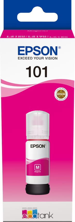 Epson 101 Magenta - Bouteille d'encre Epson EcoTank d'origine (C13T03V34A) — image 3