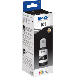 Epson 101 Noir - Bouteille d'encre Epson EcoTank d'origine (C13T03V14A)