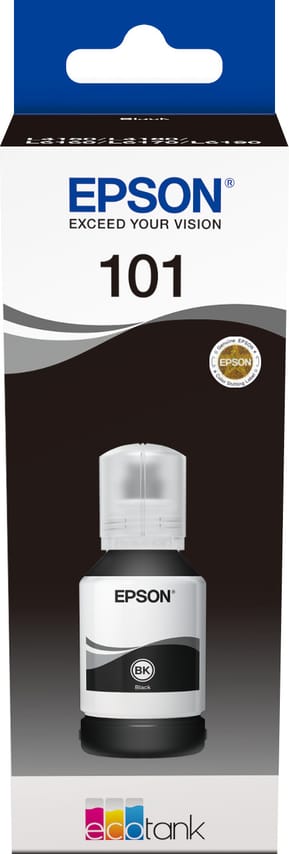 Epson 101 Noir - Bouteille d'encre Epson EcoTank d'origine (C13T03V14A) — image 3