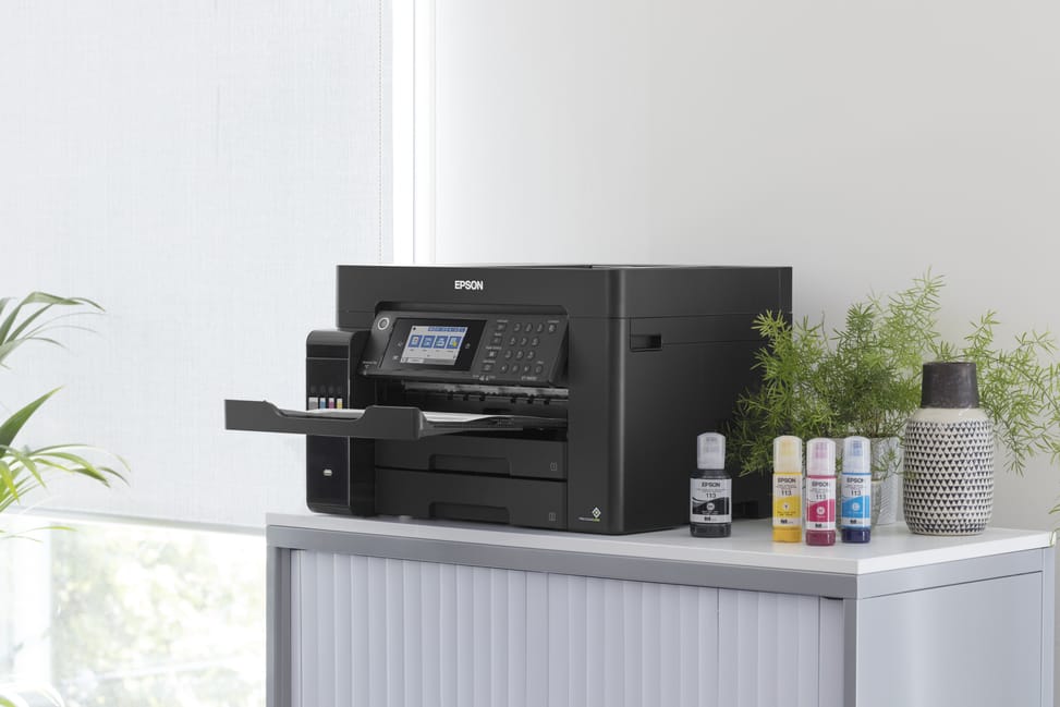 طابعة A3+ متعددة الوظائف بخزانات حبر قابلة للتعبئة Epson EcoTank L15160 (C11CH71403) — صورة 4
