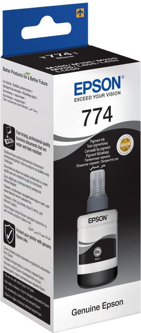 Epson 774 BK (T7741) Black - Original Epson Ink Bottle (C13T77414A)