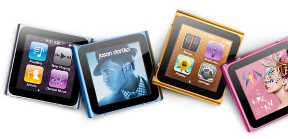 iPod nano 8 GB d'Apple (6ème génération)