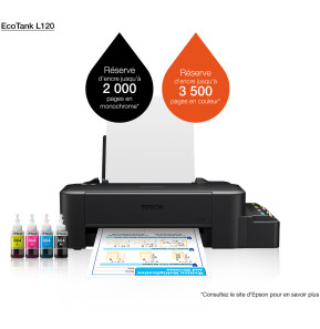 Epson EcoTank L120 Imprimante à réservoirs rechargeables (C11CD76411)