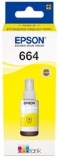 Epson 664 Y (T6644) Jaune - Bouteille d'encre Epson d'origine (C13T66444A)