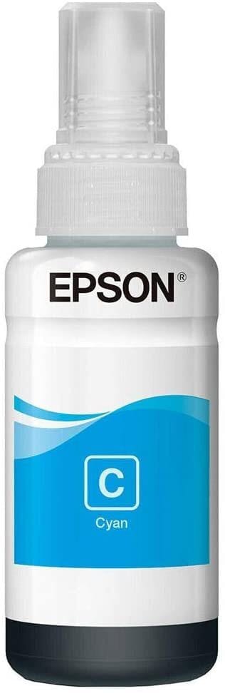 Epson 664 C (T6642) Cyan - Bouteille d'encre Epson d'origine (C13T66424A)