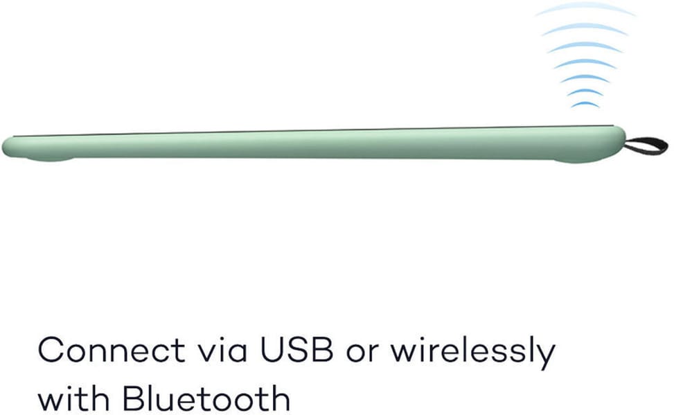 Tablette graphique Wacom Intuos Petite - USB & Bluetooth - Couleur pistache (CTL-4100WLE-S)