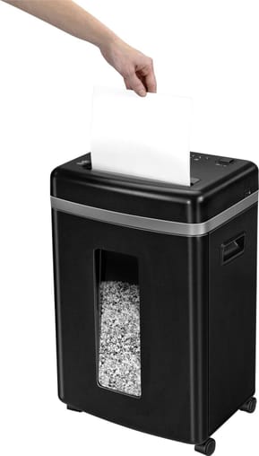 Destructeur Fellowes 450M — Sécurité P-5 · 22 L · 9 feuilles/passage — image 5