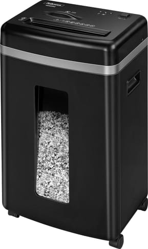 Destructeur Fellowes 450M — Sécurité P-5 · 22 L · 9 feuilles/passage — image 6