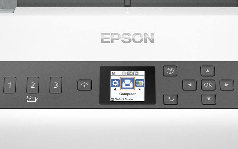 Scanner réseau à défilement Epson WorkForce DS-730N (B11B259401BA)