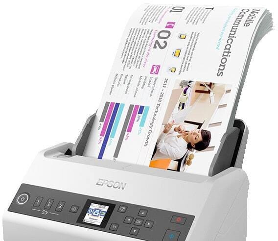Scanner réseau à défilement Epson WorkForce DS-730N (B11B259401BA)