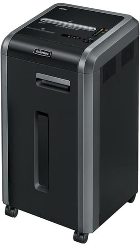 Destructeur Fellowes Powershred® 225Ci — Sécurité P-4 · 60 L · 24 feuilles/passage — image 2