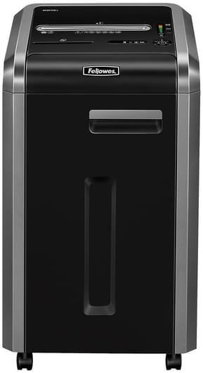 Destructeur Fellowes Powershred® 225Ci — Sécurité P-4 · 60 L · 24 feuilles/passage
