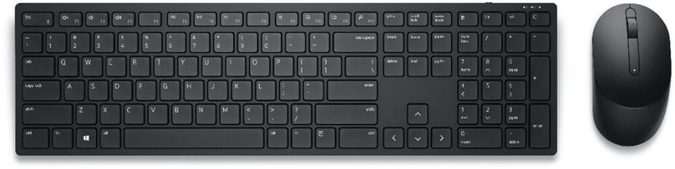 طقم لوحة مفاتيح وفأرة لاسلكي احترافي Dell KM5221W - AZERTY (KM5221W) — صورة 1