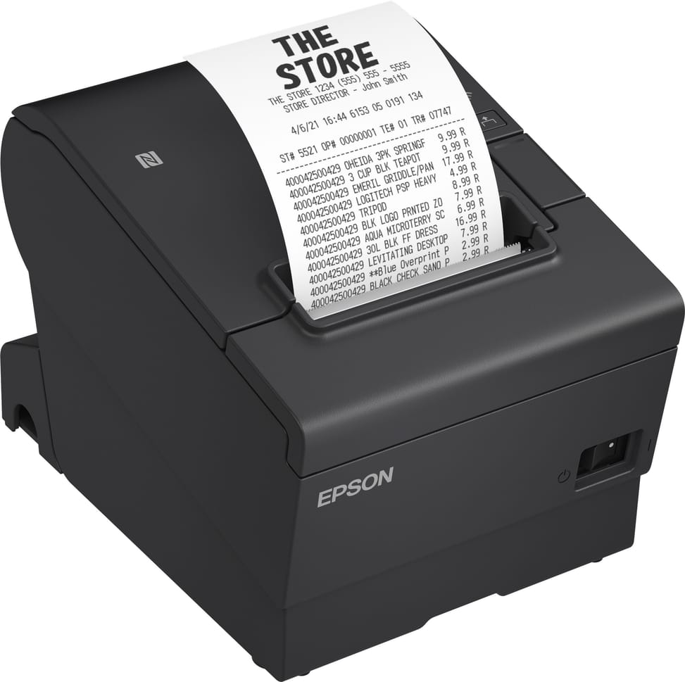 طابعة إيصالات Epson TM-T88VII (112) (C31CJ57112) — صورة 2