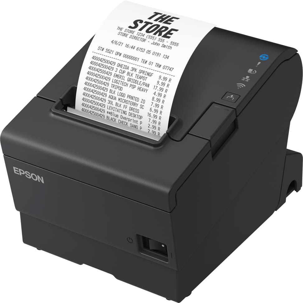 طابعة إيصالات Epson TM-T88VII (112) (C31CJ57112) — صورة 4