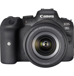 Appareil photo hybride Canon EOS R6 + objectif RF 24-105mm F4-7.1 IS STM (4082C023AA)