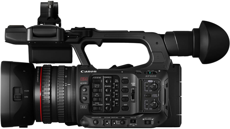 Caméscope Canon XF 605 Professionnel 4K (5076C003AA)