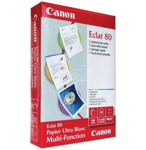 Ramette papier Canon Eclat - 500 feuilles A4 de 80g/m² (0255V273)