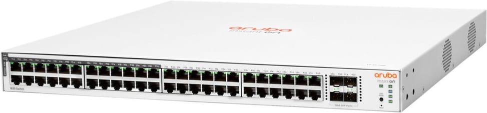 جهاز Switch Aruba Instant On 1830 48G 24p فئة 4 PoE 4SFP 370 W (JL815A) — صورة 2