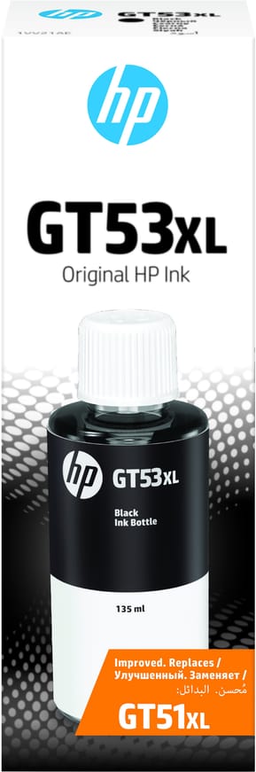 HP GT53XL Noir - Bouteille d'encre grande capacité HP d'origine (1VV21AE) — image 3