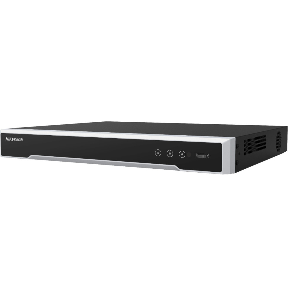 Enregistreur vidéo NVR Hikvision | 8 canaux PoE | 2 emplacement disque dur (DS-7608NI-K2/8P)