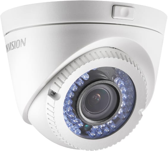 Caméra de surveillance Hikvision Turret varifocale (2.8-12mm) Manual 2MP (DS-2CE56D0T-VFIR3F)