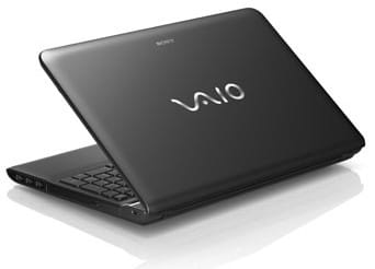 PC portable Sony VAIO série E Noir 15.5" (SVE15126CFB) — image 2