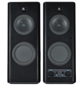 Logitech X-140 Haut-parleurs - stéréo 2.0 - 5 Watts - Jack 3,5mm