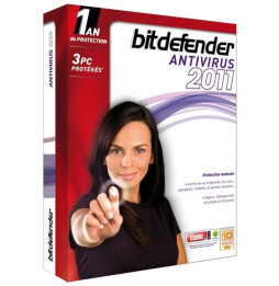 BitDefender Antivirus 2011 1an/3PCs
