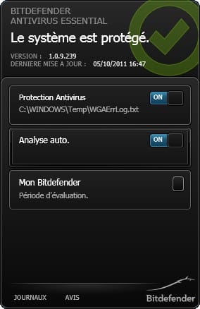Bitdefender Antivirus Essential 2013 - 1 poste à vie — image 2