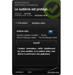 Bitdefender Antivirus Essential 2013 - 1 poste à vie