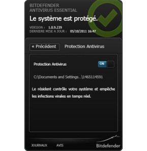 Bitdefender Antivirus Essential 2013 - 1 poste à vie
