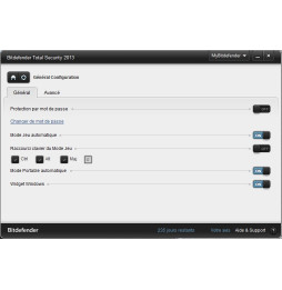 Bitdefender Total Security 2013 2 ans/ 3 postes