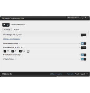 Bitdefender Total Security 2013 2 ans/ 3 postes