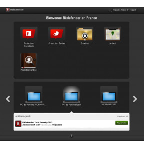 Bitdefender Total Security 2013 2 ans/ 3 postes