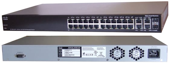 Switch administrable Cisco Small Business SF 300-24P - 24 ports 10/100 PoE