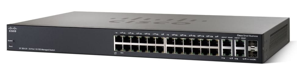 Switch administrable Cisco Small Business SF 300-24 - 24 ports 10/100 — image 1