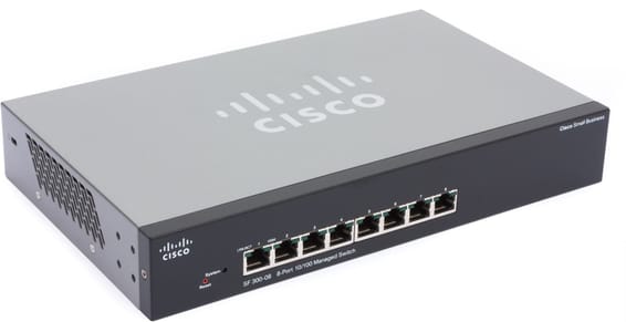 Switch administrable Cisco Small Business SF 300-08 - 8 ports 10/100