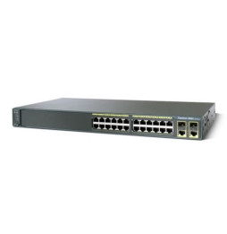 Switch administrable Cisco Catalyst 2960 - 24 ports 10/100 + 2 Gigabit/SFP + LAN Base Image