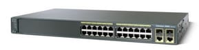 Switch administrable Cisco Catalyst 2960 - 24 ports 10/100 + 2 Gigabit/SFP + LAN Base Image