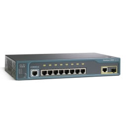 Switch administrable Cisco Catalyst 2960 - 8 ports 10/100 + 1 GigaBit/SFP + LAN Lite Image