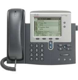Téléphone VoIP Cisco Unified 7942G avec Écran monochrome 5" - PoE